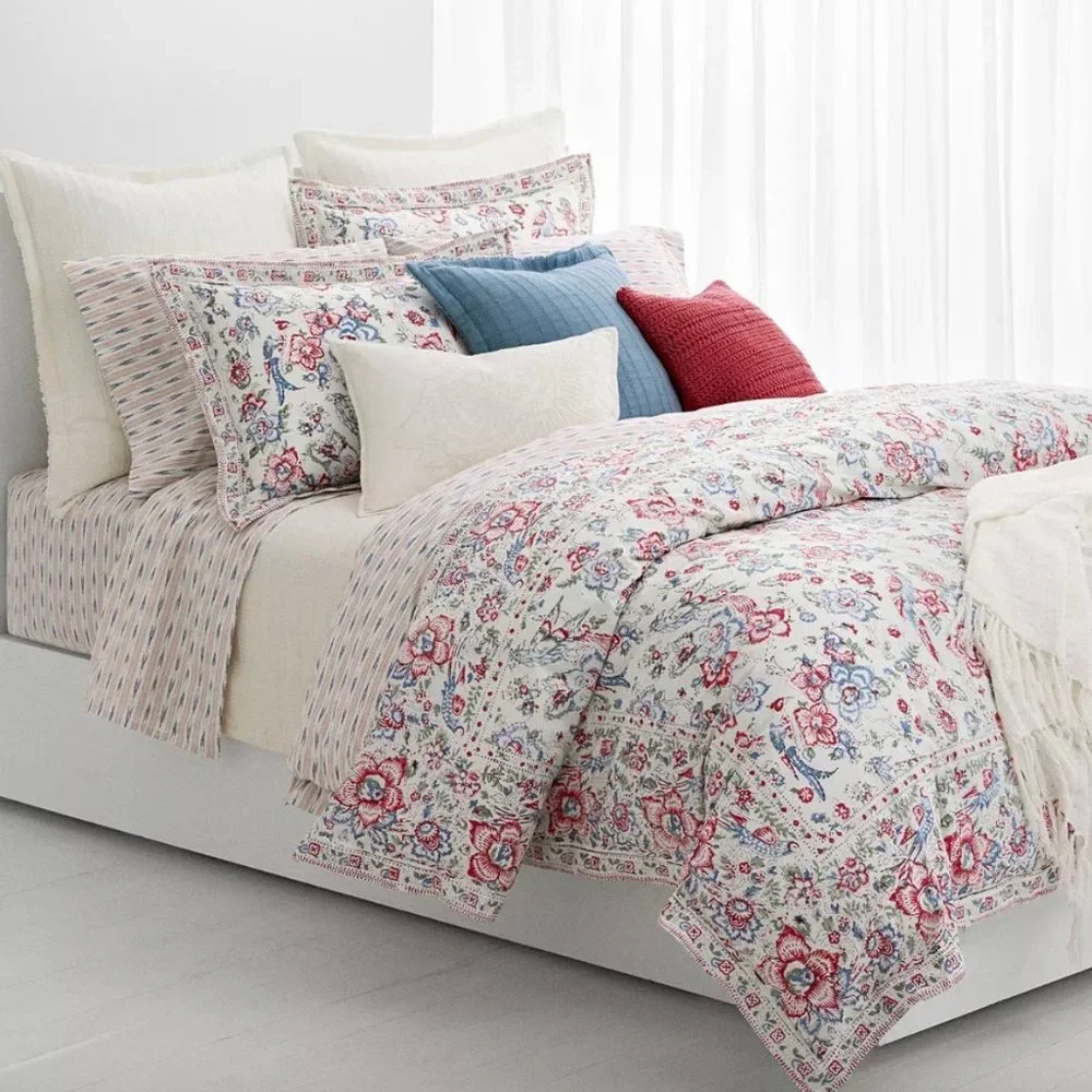 Lauren Ralph Lauren Lucie Ikat Stripe Pillowcase Set